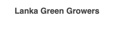 Lanka Green Growers
